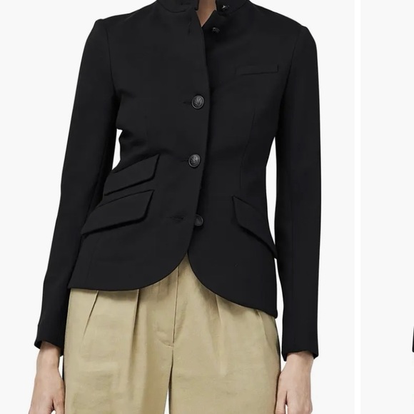 **SOLD** Rag and Bone Slade Ponte Knit Blazer size 12 - Picture 3 of 8